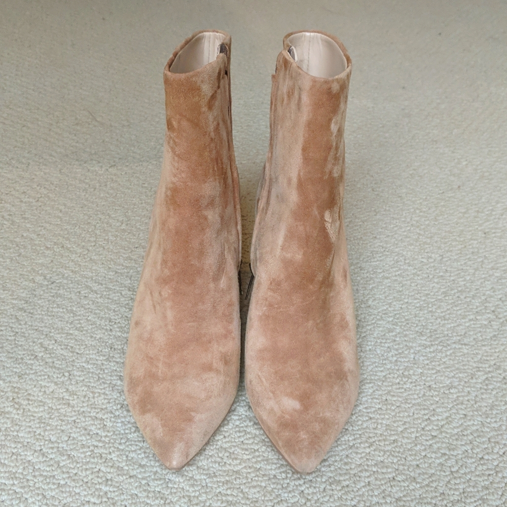 Marc Fisher Ulani Suede Pointy Toe Booties